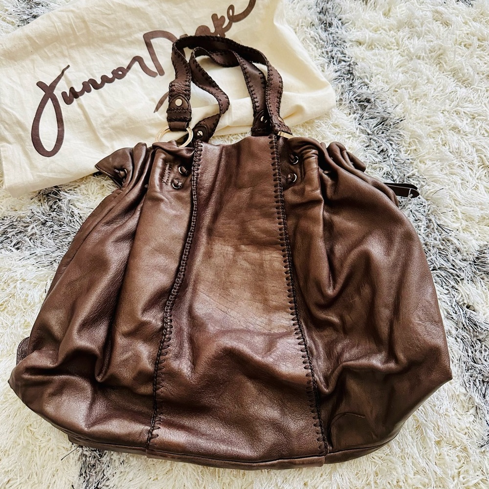 Junior Drake Buttery Soft Leather Handbag, fully lined - Picture 7 of 16
